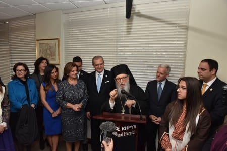 «Εχουμε μια ιστορία που υπερβαίνει τα 100 χρόνια», επεσήμανε ο Αρχιεπίσκοπος Αμερικής, κ. Δημήτριος.